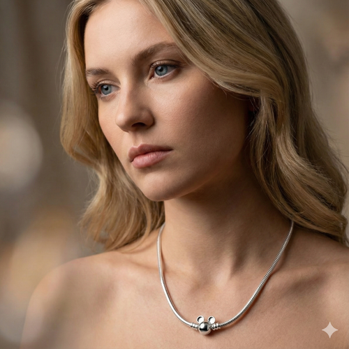 Cadena de Serpiente Mickey estilo pando